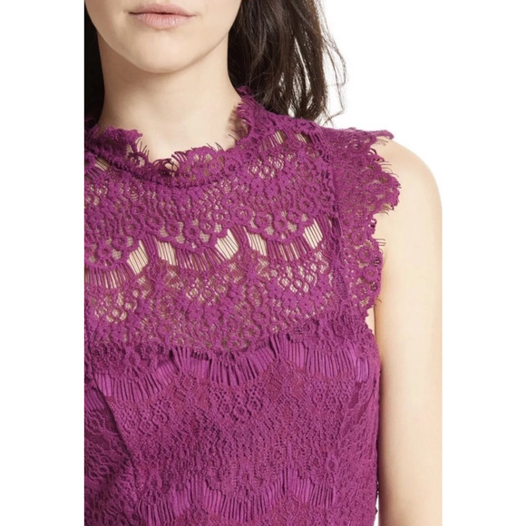 Free People Intimately Womens Lace Daydream Dress Small Open Back Romantic - Picture 2 of 9